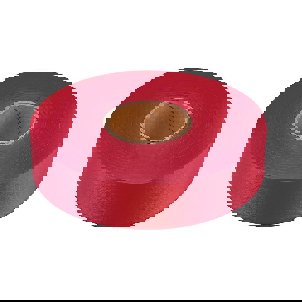 Barricade & Flagging Tape; Legend: None ; Material: Plastic ; Overall Length: 600.00 ; Color: Red